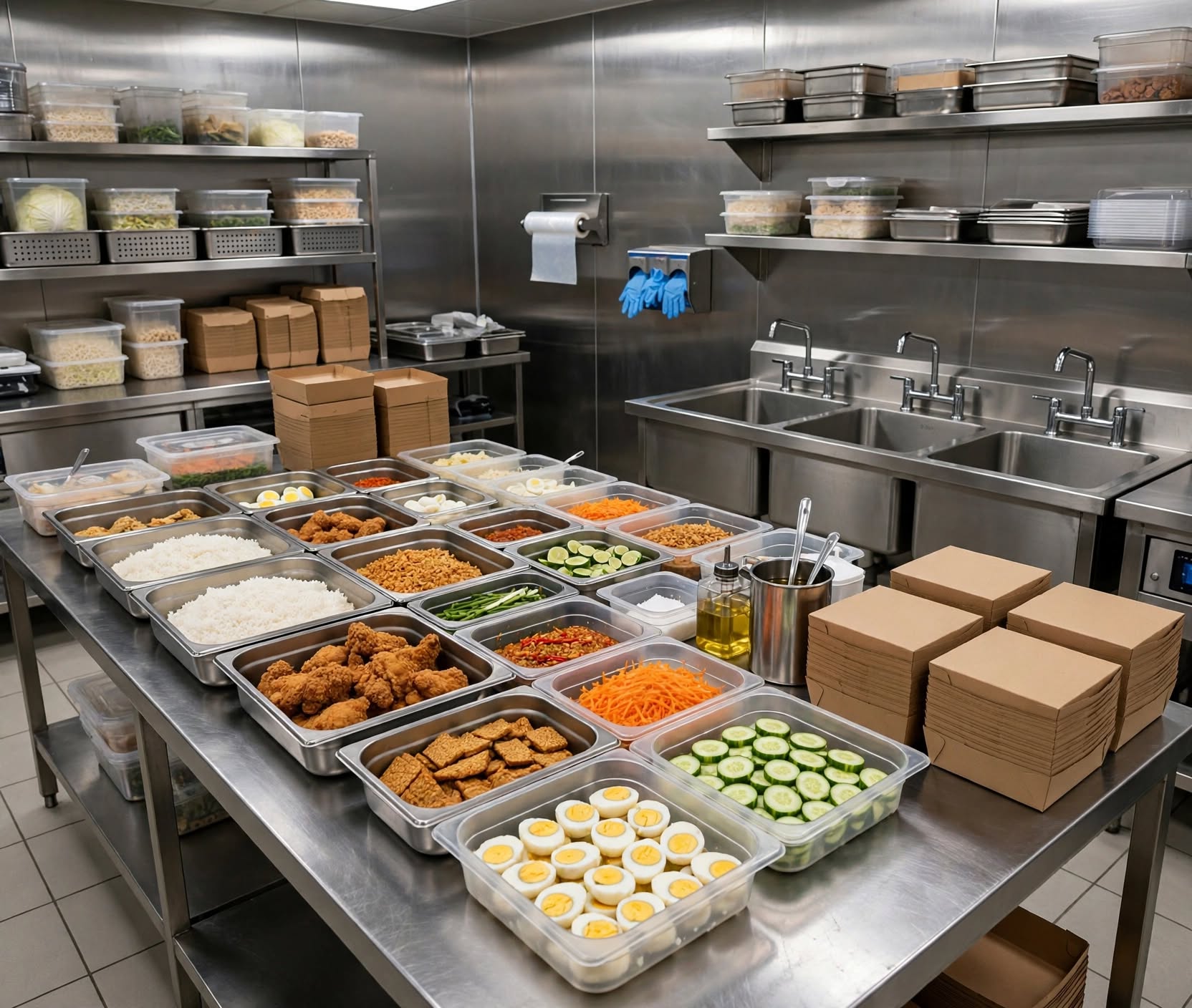 Peralatan dapur catering
