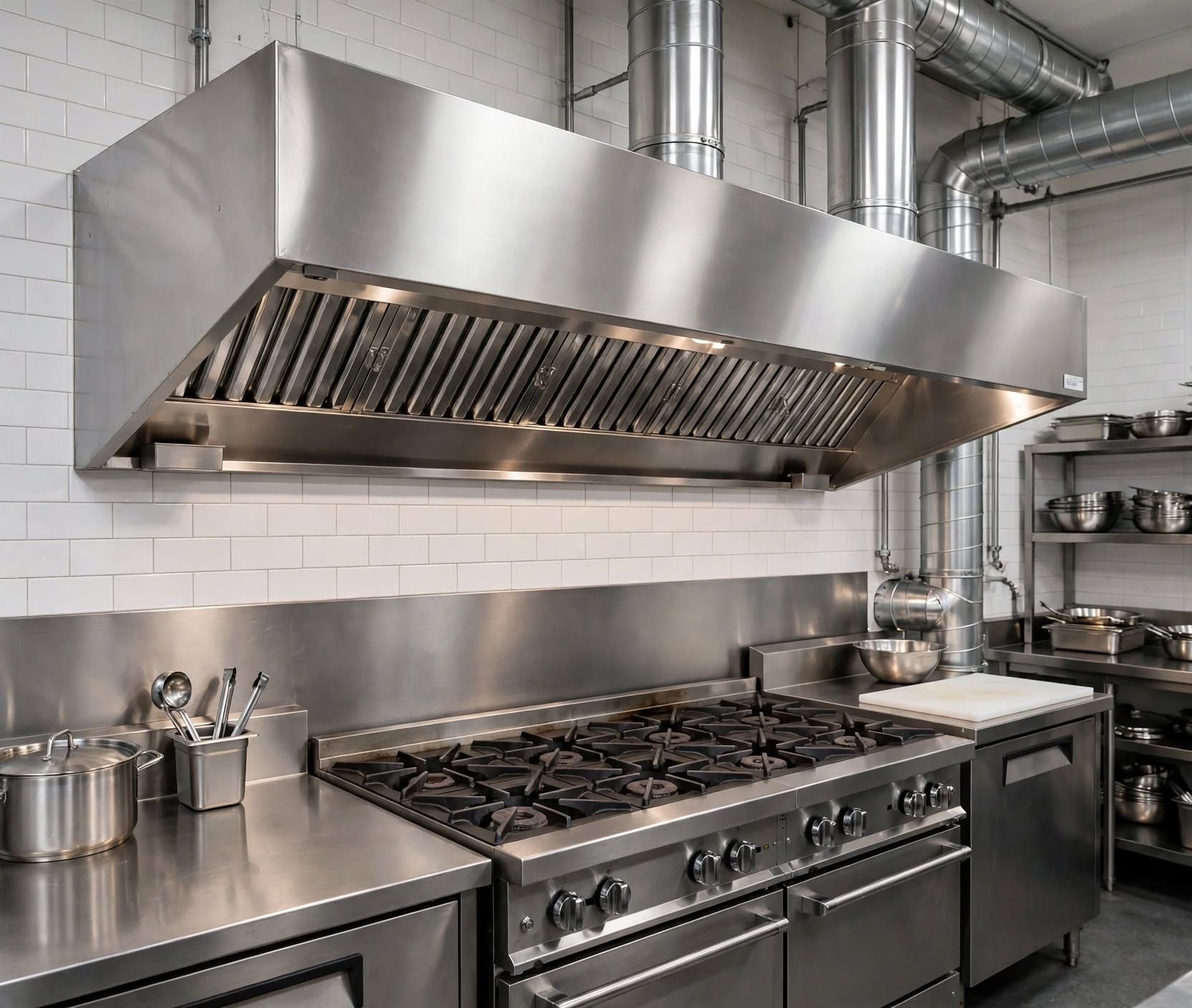 Exhaust hood untuk cloud kitchen